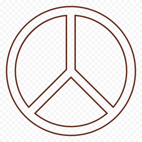 Peace Symbol PNG Clipart