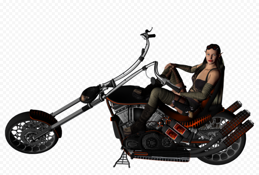 Biker PNG Image