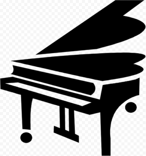 Grand Piano Keyboard PNG Image