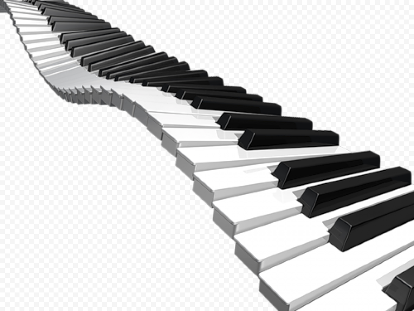 Piano Music Keyboard PNG Image