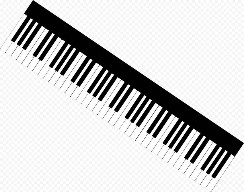 Piano Music Keyboard Transparent Background