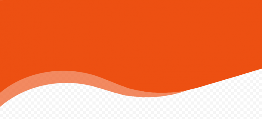 Orange Wave PNG Transparent