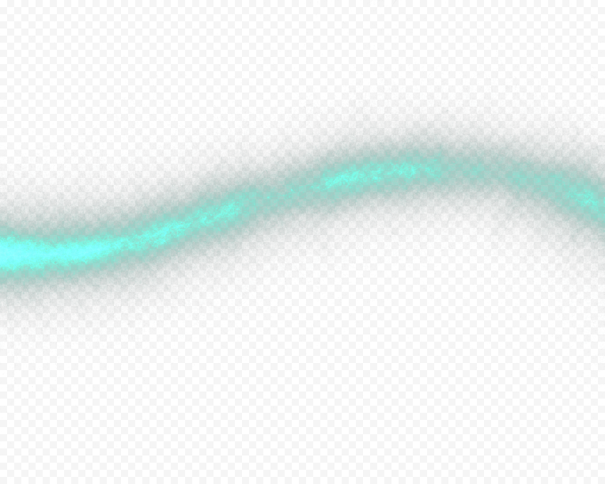Turquoise Wave Transparent Background