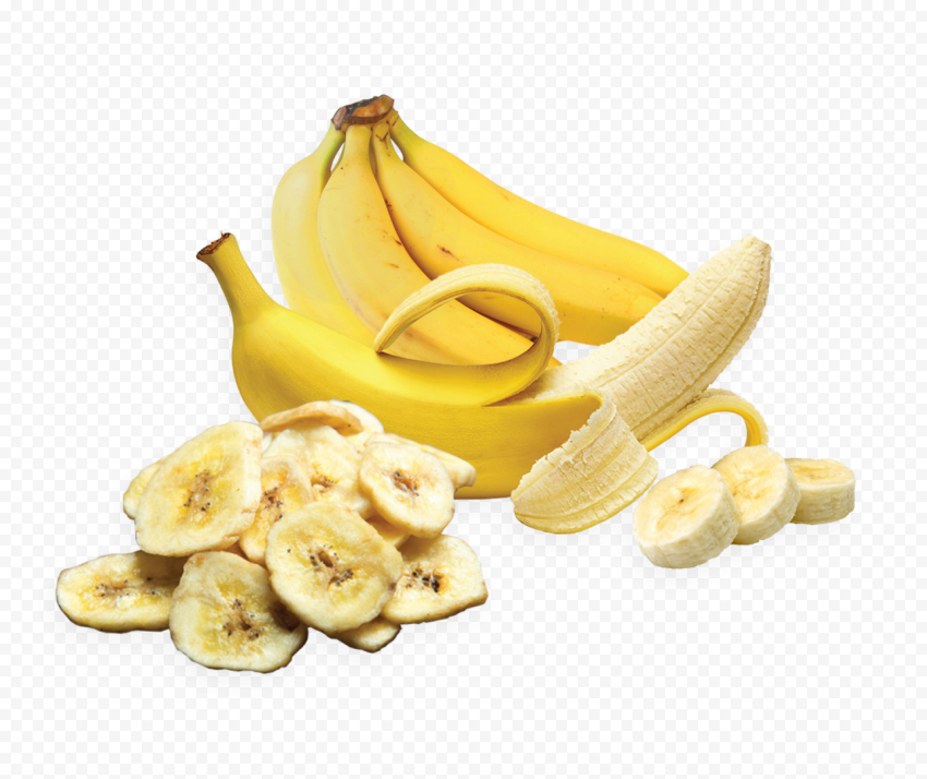 Dried Banana Fresh PNG