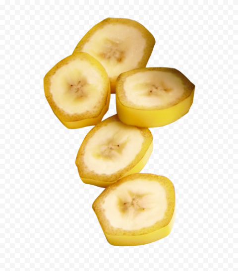Fresh Banana Slice Transparent PNG