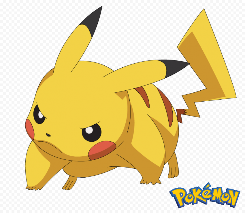 Angry Pikachu Transparent PNG