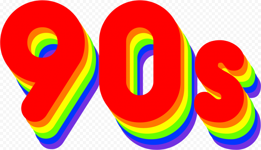 90s Logo PNG HD
