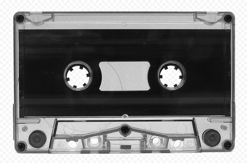 Audio Cassette Transparent Background