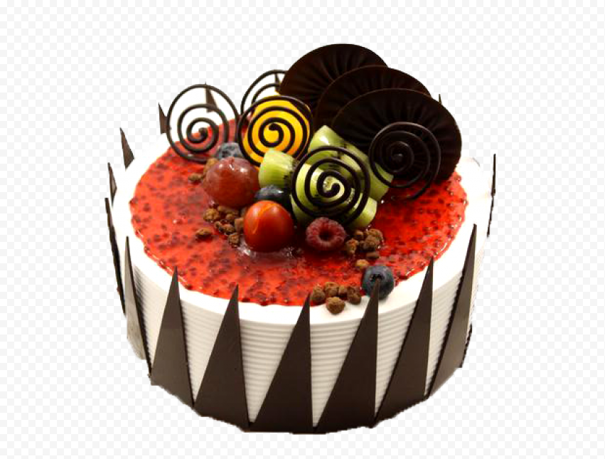 Birthday Chocolate Cake Transparent PNG