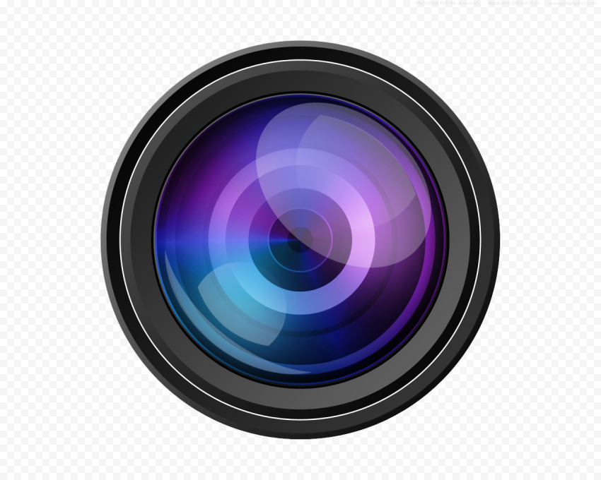 Camera Lens PNG File