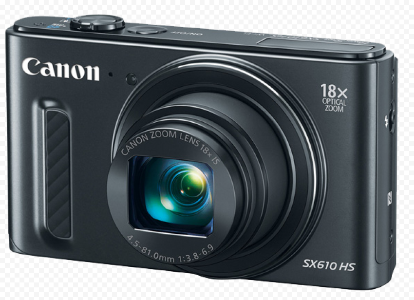 Canon Digital Camera PNG Image