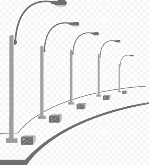 Solar Street Light PNG Pic