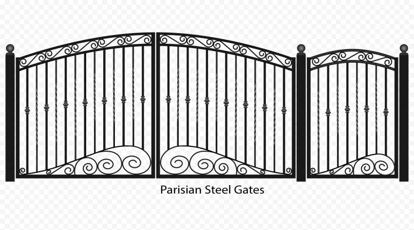 Fancy Gate PNG Clipart
