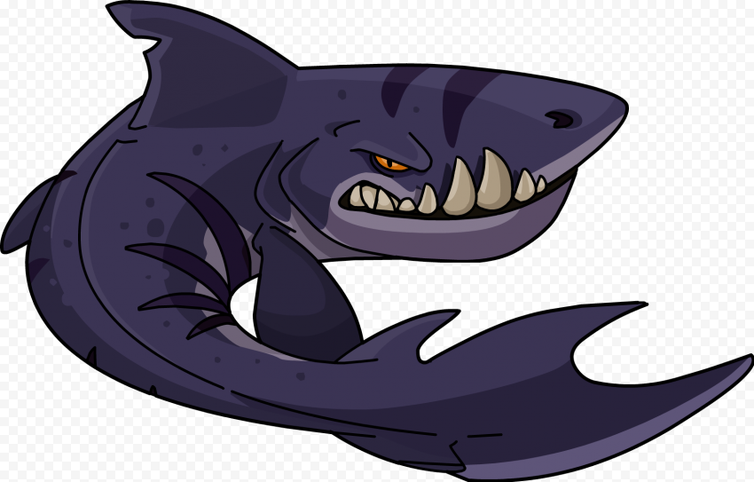 Big Megalodon Shark PNG Image