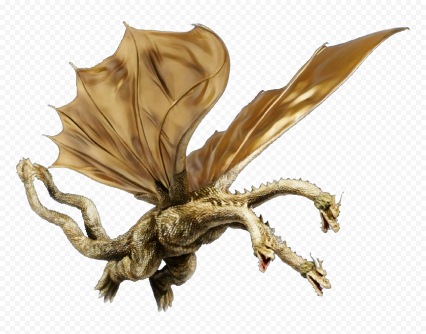 Cretaceous King Ghidorah PNG Photos