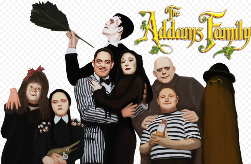 Adams Family PNG Isolated File