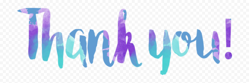 Animated Thank You PNG Isolated Pic