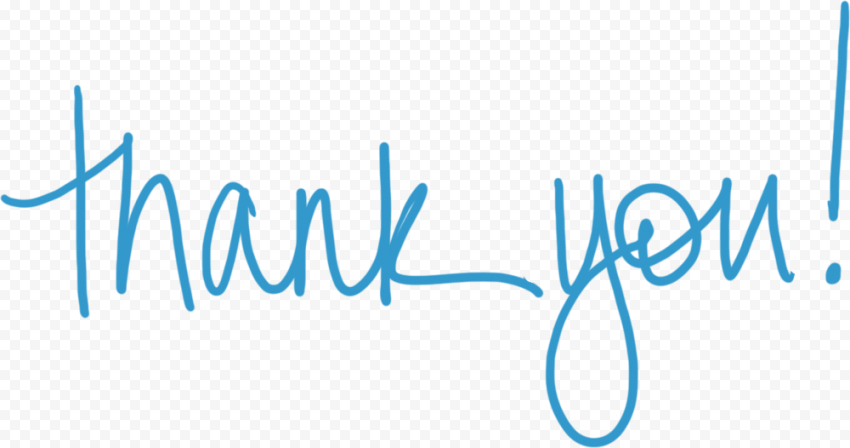 Animated Thank You PNG Transparent