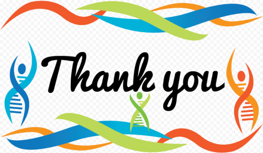 Colorful Thank You PNG