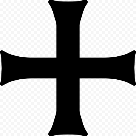 Christian Cross Silhoutte PNG Pic