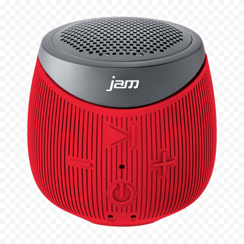 Red Bluetooth Speaker PNG Clipart