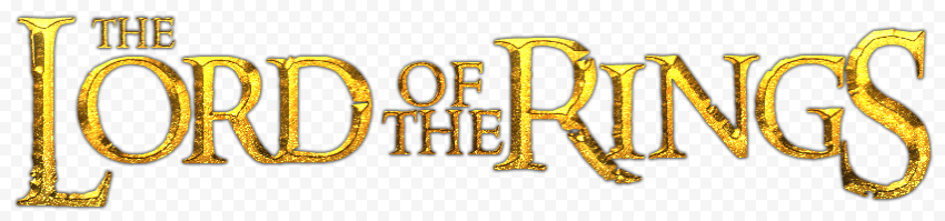 Lord of The Rings Logo PNG File