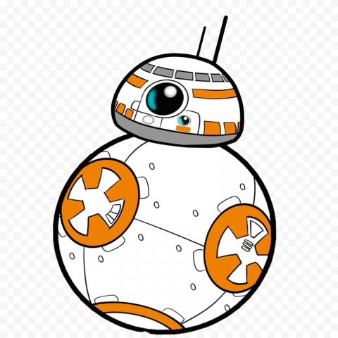 BB 8 Robot PNG Picture