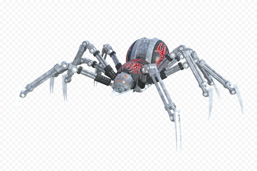 Machining Robot PNG Background Image