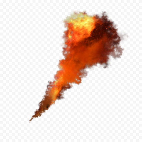Burning Fireball Smoke PNG