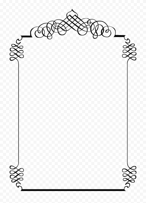 Invitation Frame PNG Photo