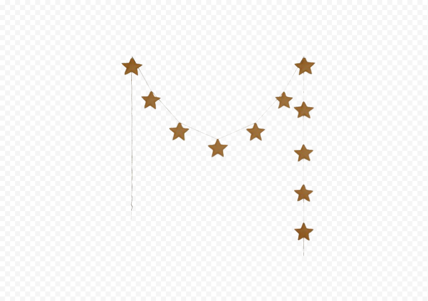 Star Garland Transparent Images PNG