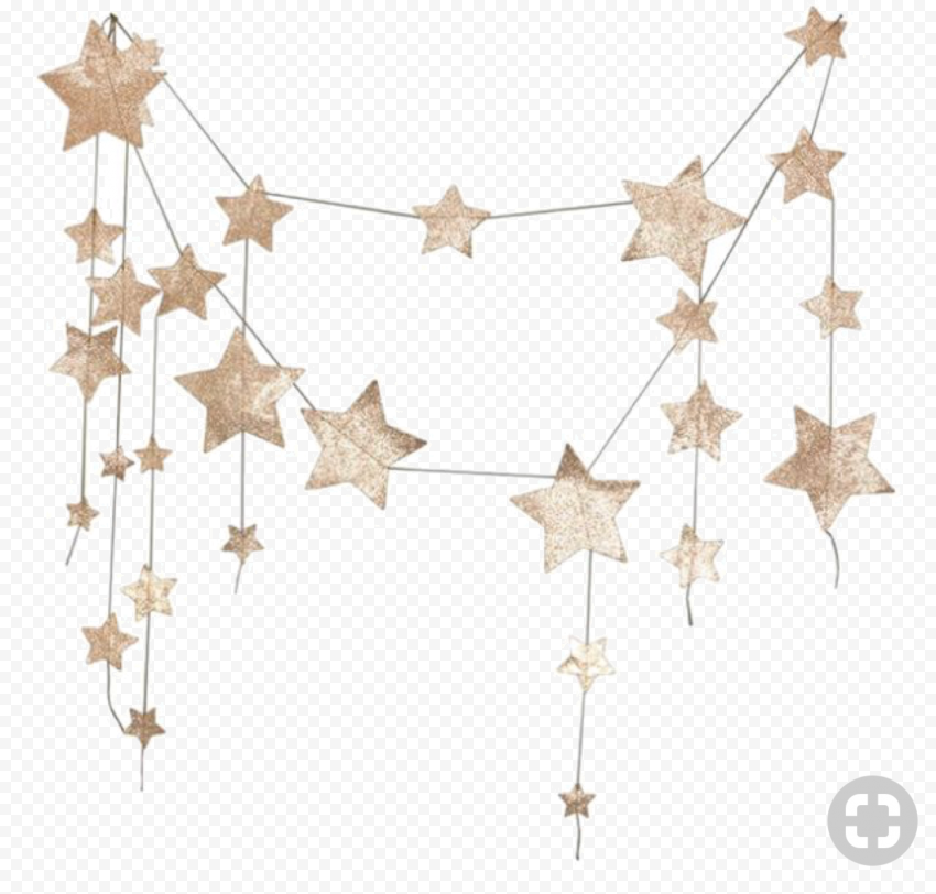 Star Garland PNG Clipart