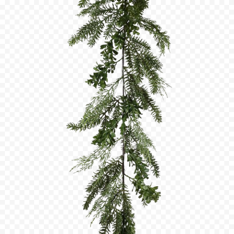 Outdoor Christmas Garland PNG Clipart