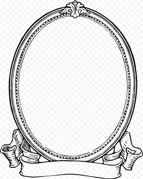 Vintage Border Frame PNG Photos