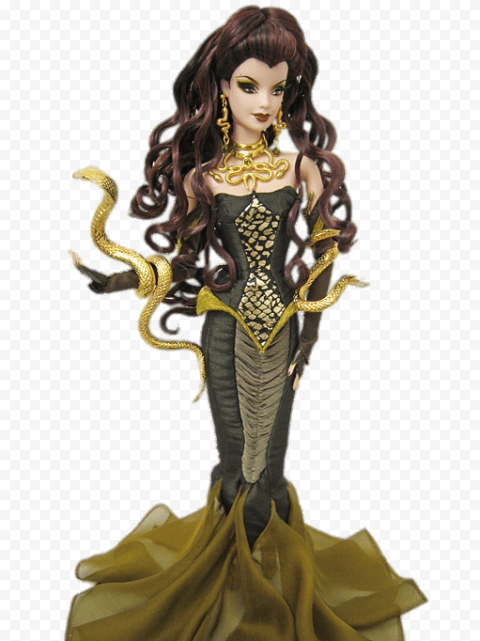 Barbie Doll Mermaid Gown PNG