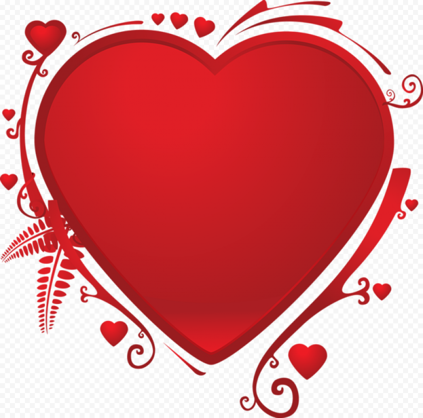 Vector Love Artwork Background PNG
