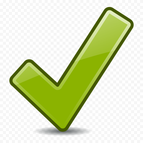 Tick Green Check Mark PNG File