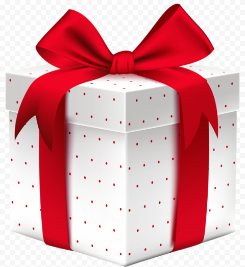 Red Christmas Gift PNG Free Download