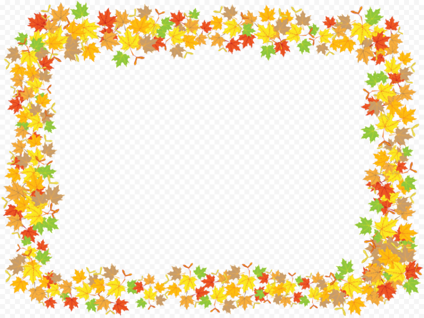 Leaf Frame PNG Pic
