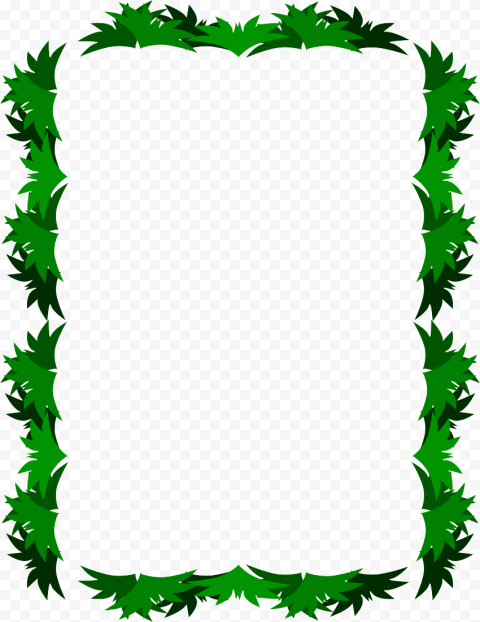 Leaf Frame PNG Transparent Image