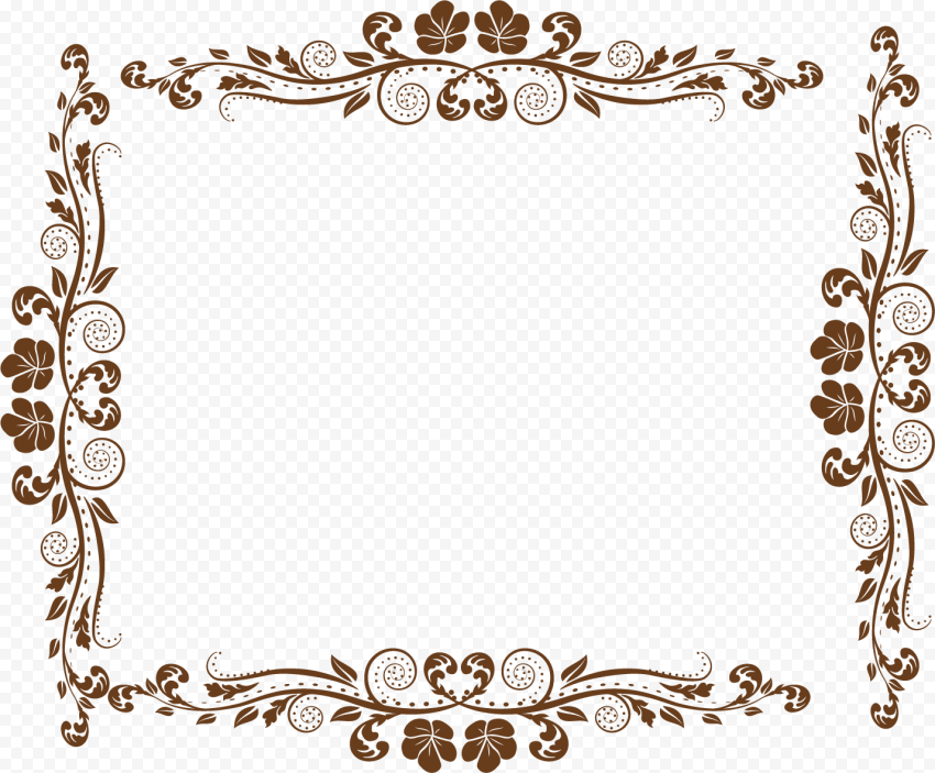 Pattern Border PNG Transparent Picture