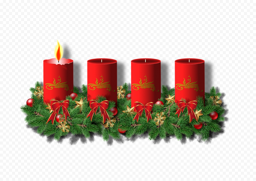 Advent Candle PNG Transparent