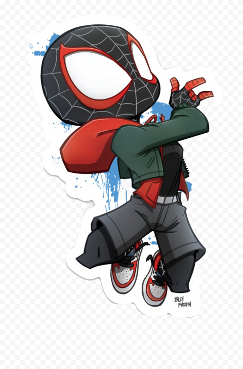 Miles Morales Spider Man PNG Pic