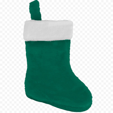 Green Christmas Stockings Transparent Background