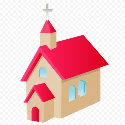 Christmas Church PNG File