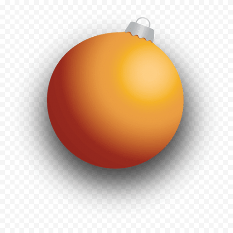Colorful Christmas Bauble PNG Image