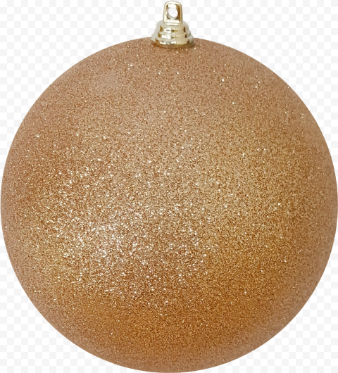 Gold Christmas Bauble Background PNG
