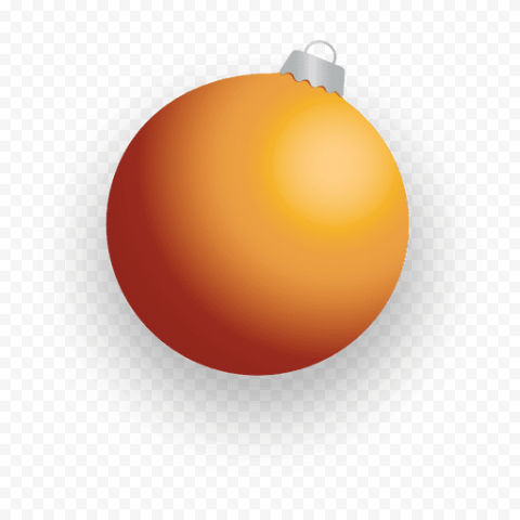 Gold Christmas Bauble Download PNG Image