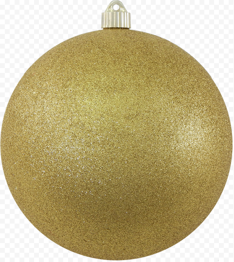 Gold Christmas Bauble Transparent Background