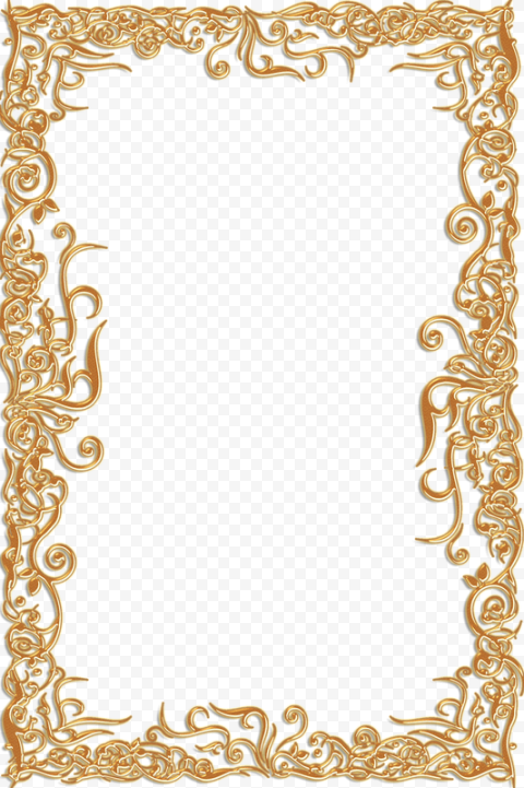 Rectangle Antique Border PNG Photos